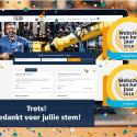 Werkenbijvdl.nl meest populaire Website van het Jaar 2018!